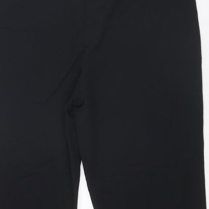 Womens UK Size 14 Miss Selfridge Regular Fit  Black Trousers
