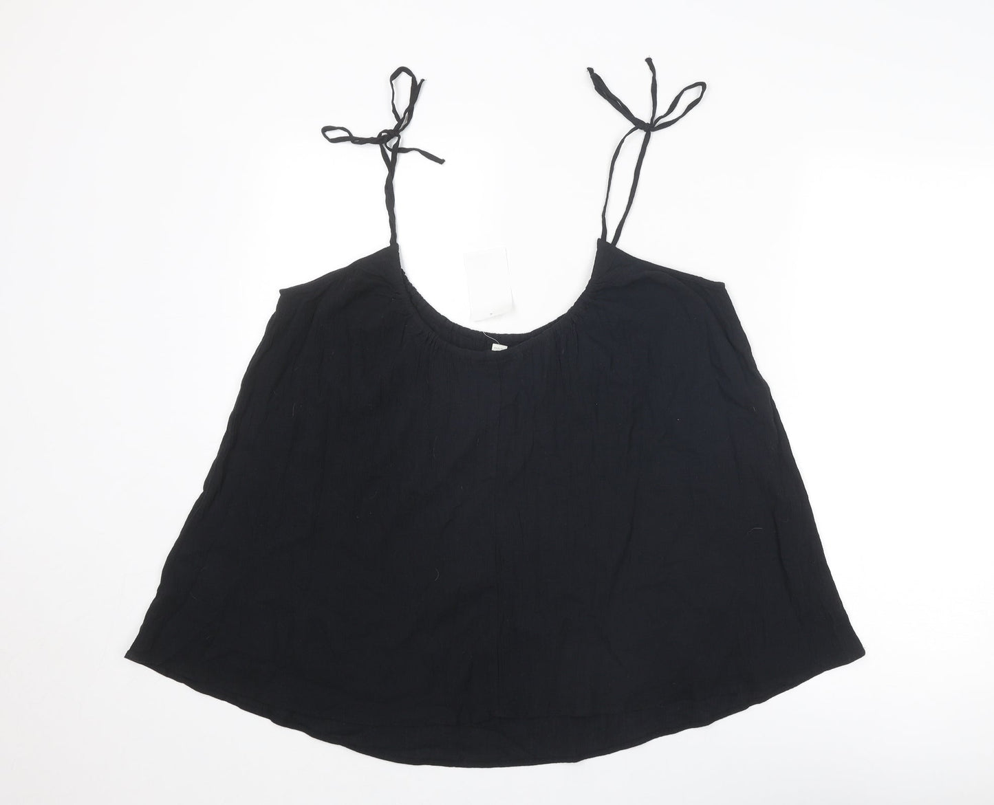 Womens UK Size S H&M Black Camisole Tank