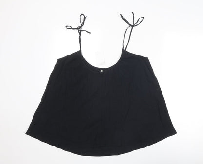 Womens UK Size S H&M Black Camisole Tank