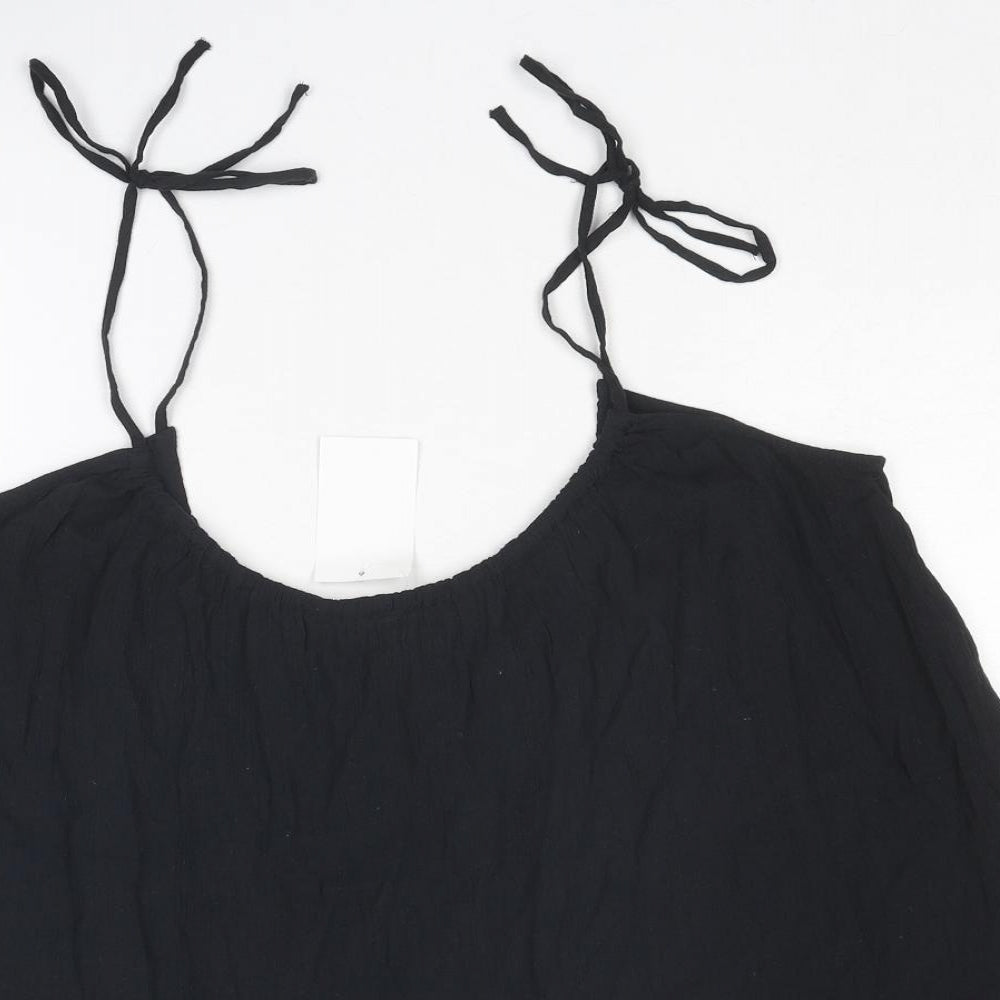Womens UK Size S H&M Black Camisole Tank