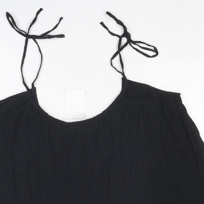 Womens UK Size S H&M Black Camisole Tank
