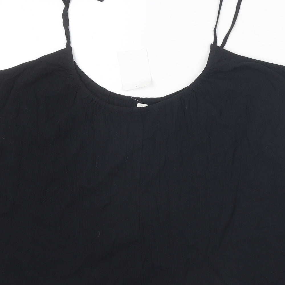 Womens UK Size S H&M Black Camisole Tank