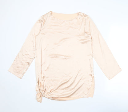 Womens UK Size 8 St Michael Pink Basic Blouse