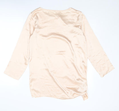 Womens UK Size 8 St Michael Pink Basic Blouse