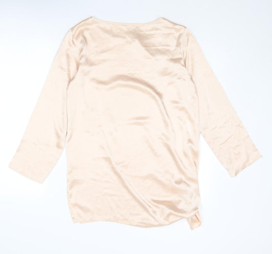 Womens UK Size 8 St Michael Pink Basic Blouse