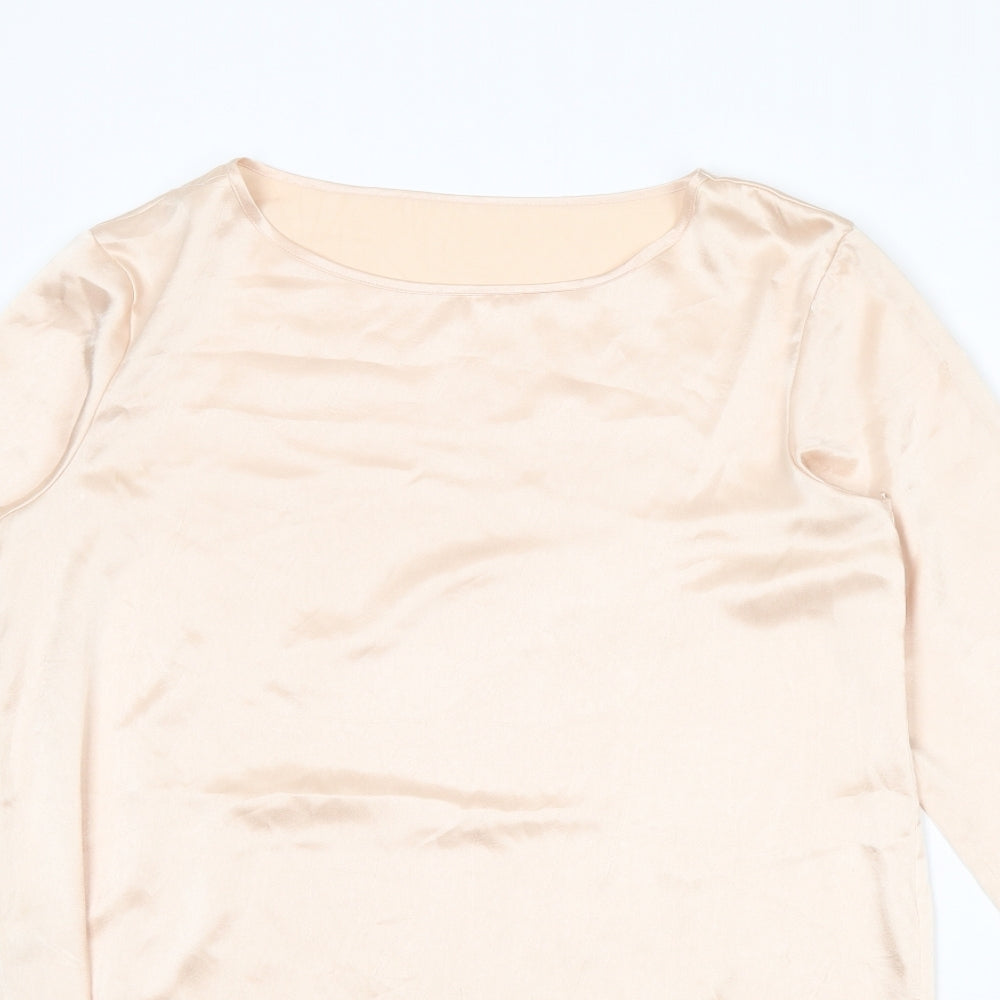 Womens UK Size 8 St Michael Pink Basic Blouse