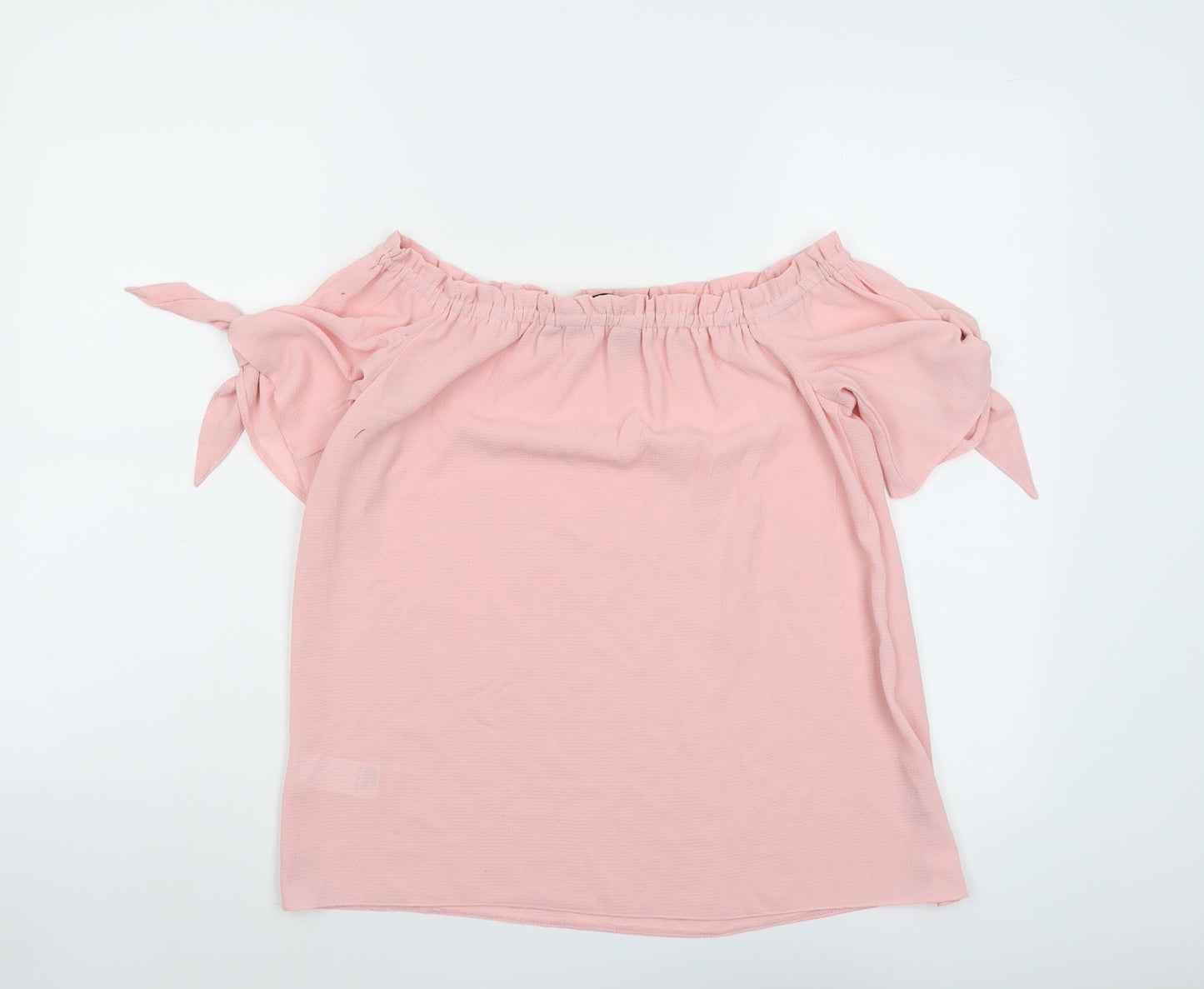 Womens UK Size 8 Dorothy Perkins Pink Basic Blouse