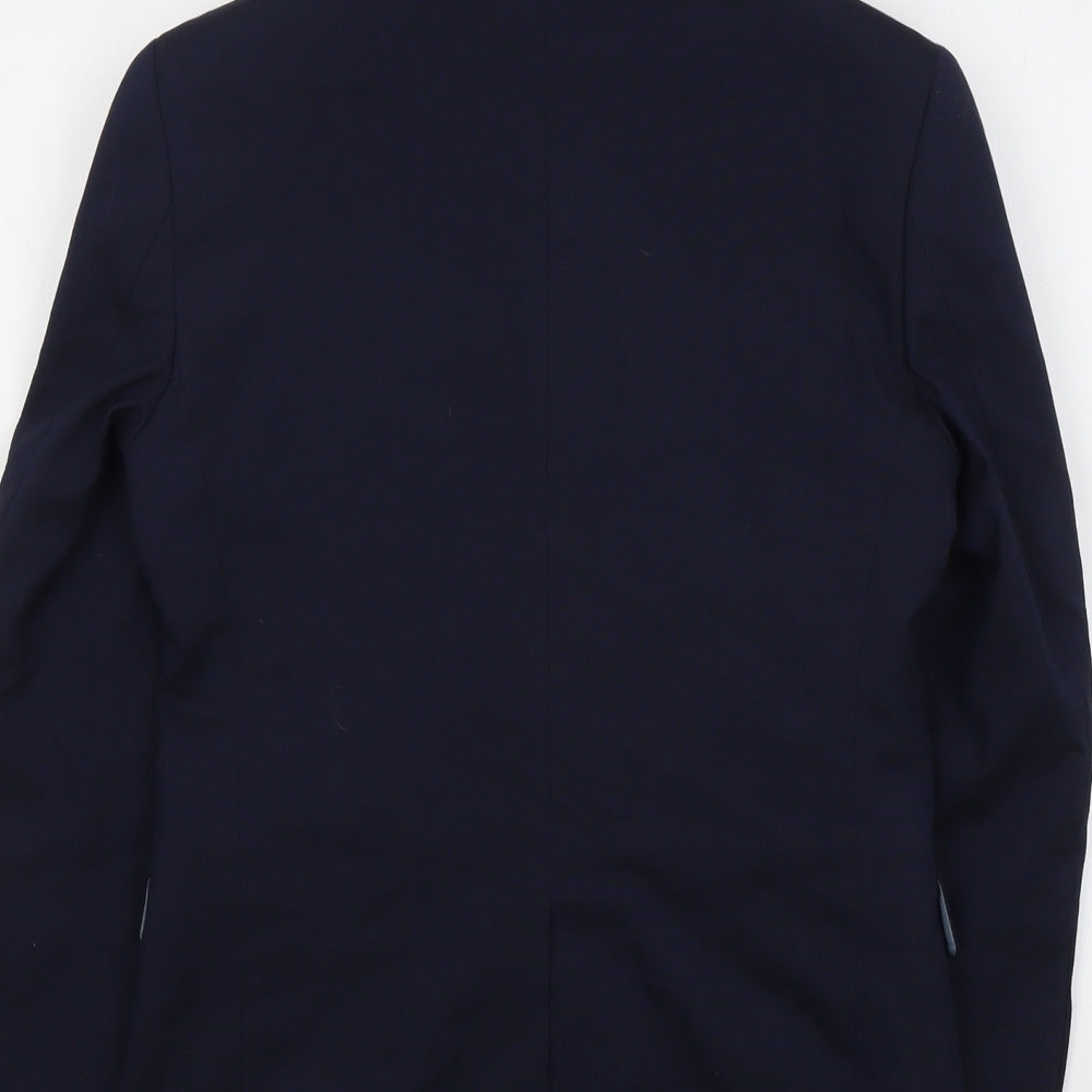 Mens UK Size 34 Burton Regular Blue Suit Jacket