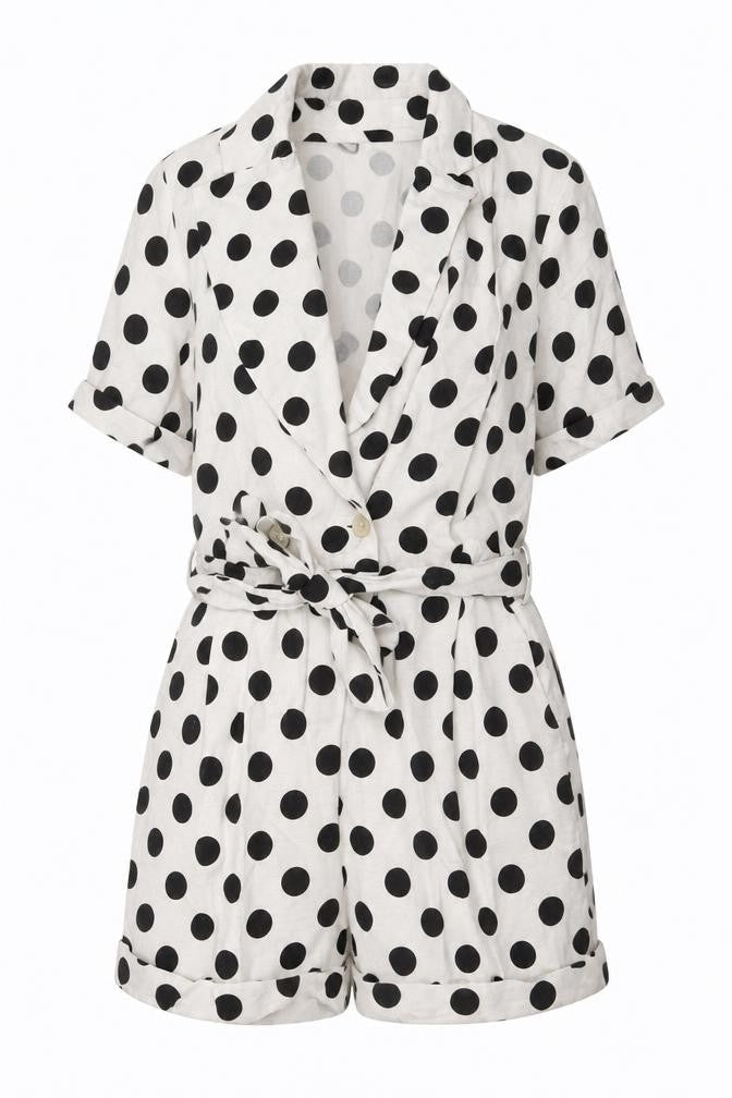 Womens UK Size 4 Topshop One-Piece Ivory Playsuit
