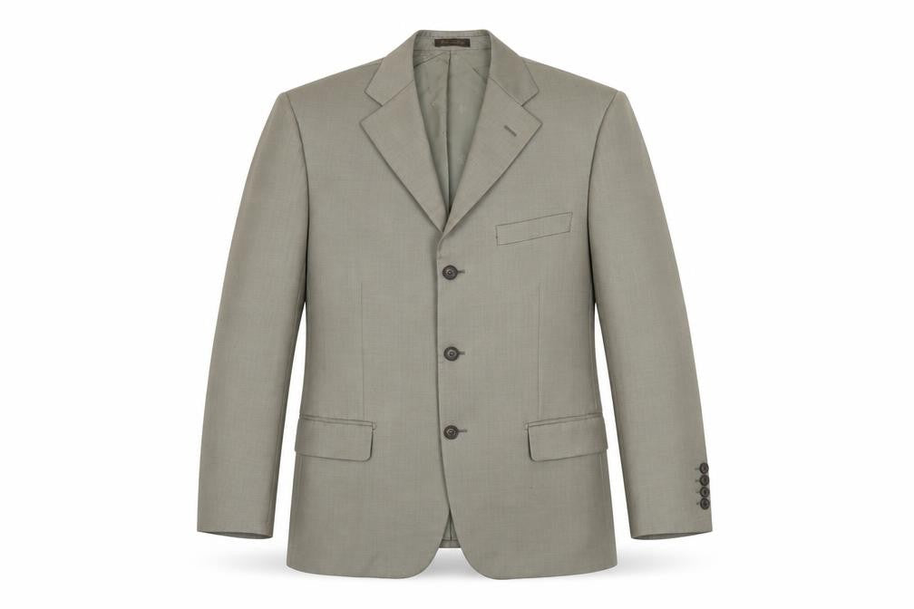 Mens UK Size 40 Marks and Spencer Regular Green Suit Jacket