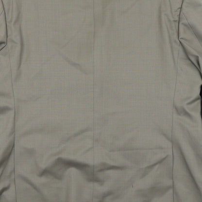 Mens UK Size 40 Marks and Spencer Regular Green Suit Jacket