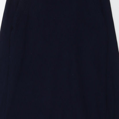 Womens UK Size XS Marks and Spencer Blue Cardigan Jumper
