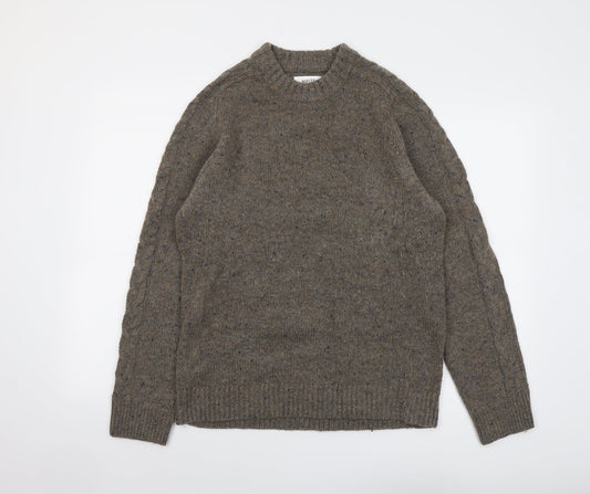 Womens UK Size S White Stuff Brown Pullover Jumper