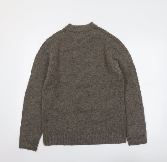 Womens UK Size S White Stuff Brown Pullover Jumper