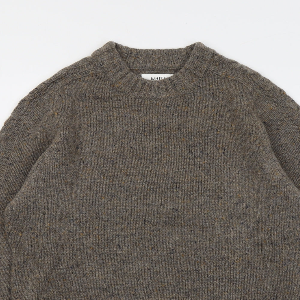 Womens UK Size S White Stuff Brown Pullover Jumper