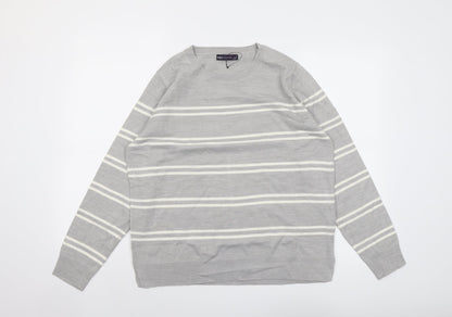 Womens UK Size 16 Marks and Spencer Grey Pullover Jumper