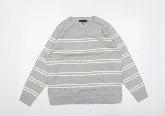 Womens UK Size 16 Marks and Spencer Grey Pullover Jumper