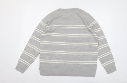 Womens UK Size 16 Marks and Spencer Grey Pullover Jumper