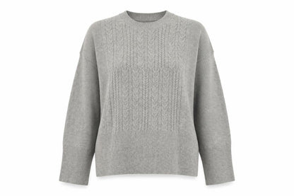 Womens UK Size M Marks and Spencer Grey Pullover Jumper