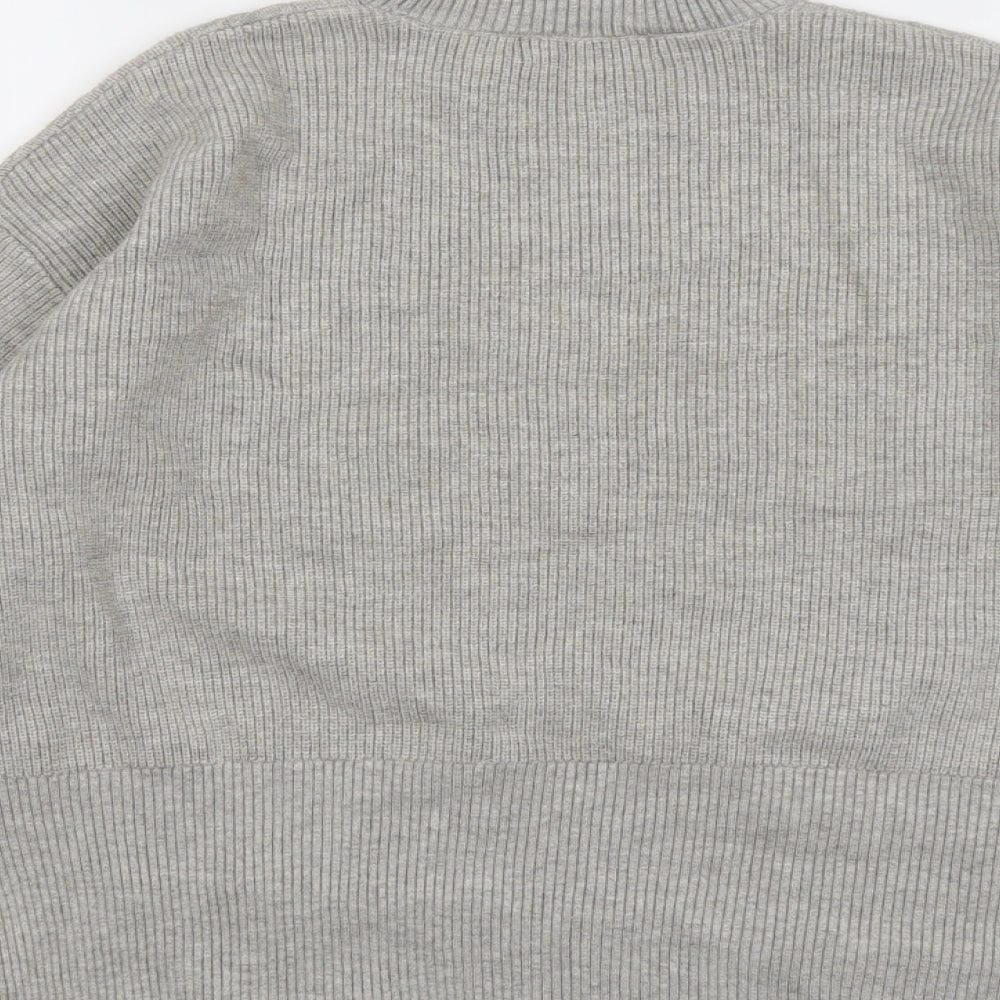 Womens UK Size M Marks and Spencer Grey Pullover Jumper