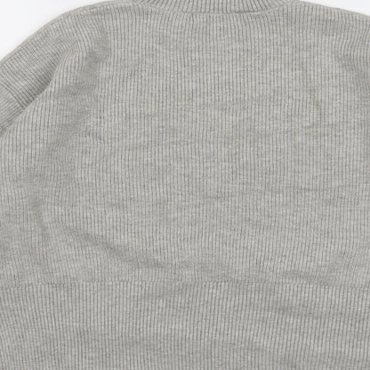 Womens UK Size M Marks and Spencer Grey Pullover Jumper