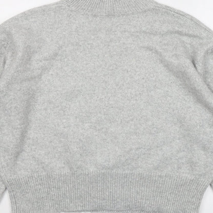 Womens UK Size M Marks and Spencer Grey Pullover Jumper