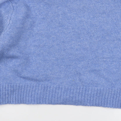 Womens UK Size L Marks and Spencer Blue Pullover Jumper