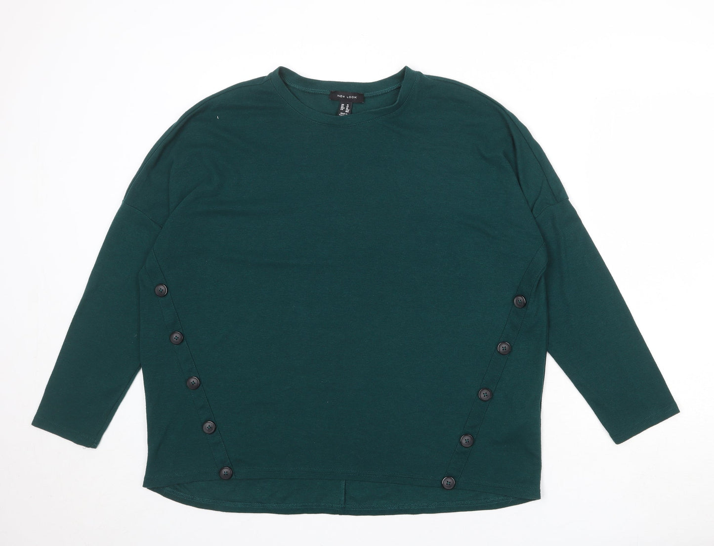 Womens UK Size 14 New Look Green Pullover Jumper