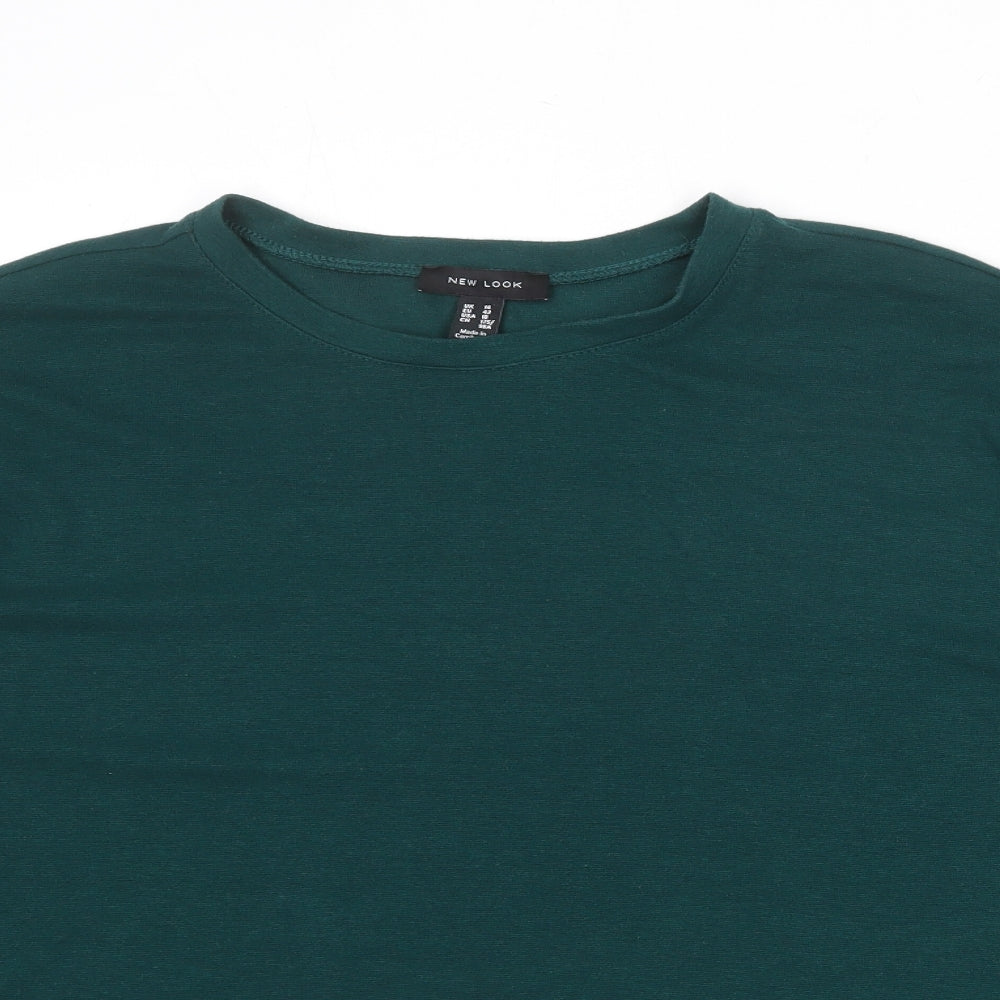 Womens UK Size 14 New Look Green Pullover Jumper