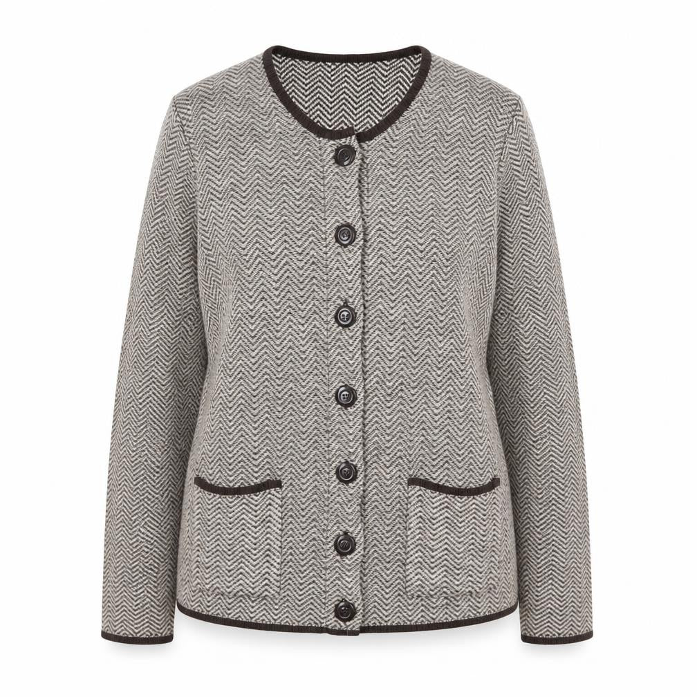 Womens UK Size 16 BHS Beige Cardigan Jumper