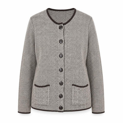 Womens UK Size 16 BHS Beige Cardigan Jumper
