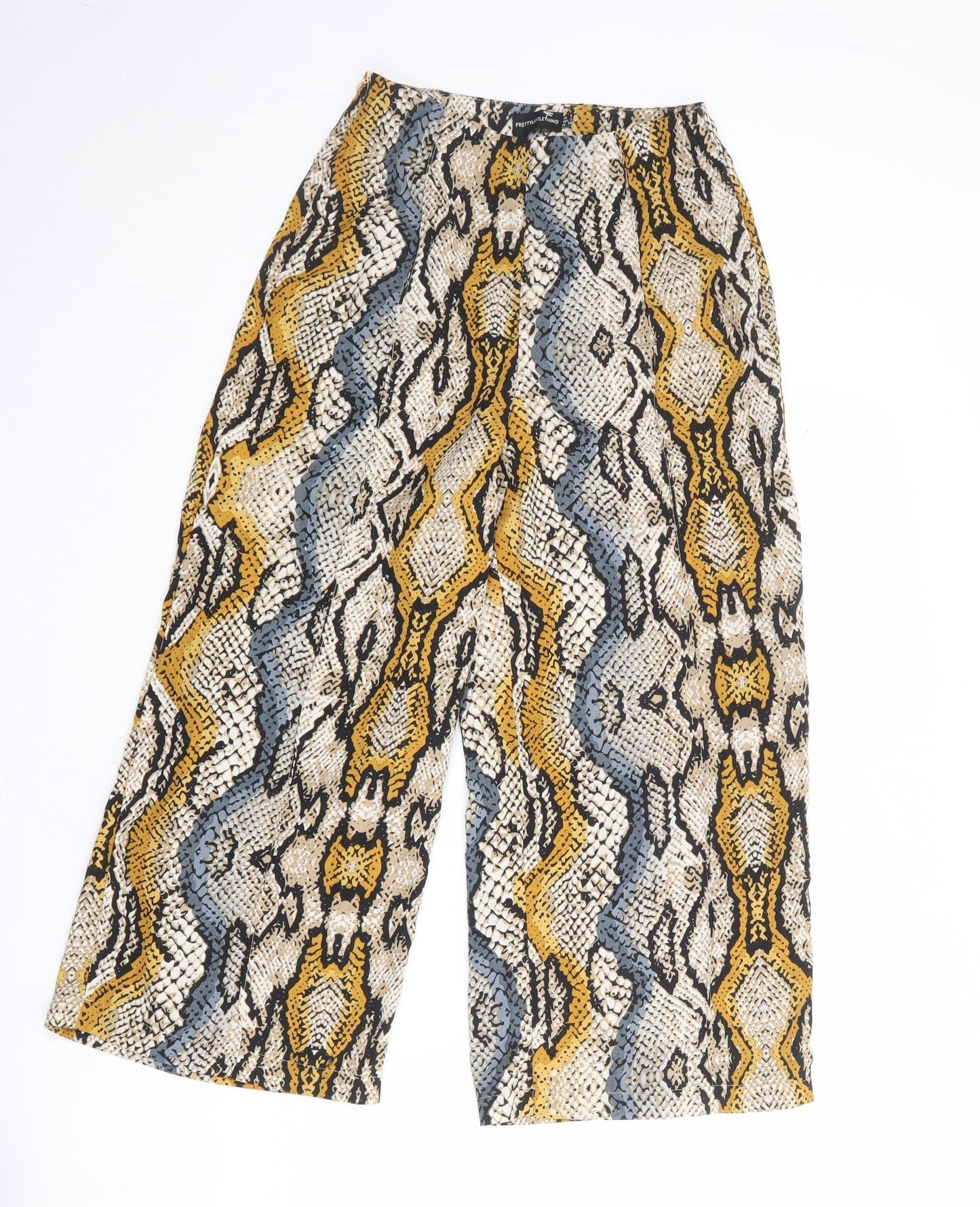 Womens UK Size 6 PRETTYLITTLETHING Regular Fit  Multicoloured Trousers