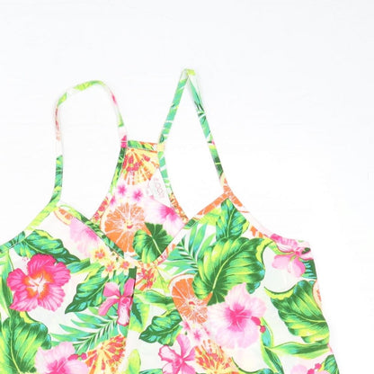 Womens UK Size 10 Debenhams Multicoloured Camisole Tank