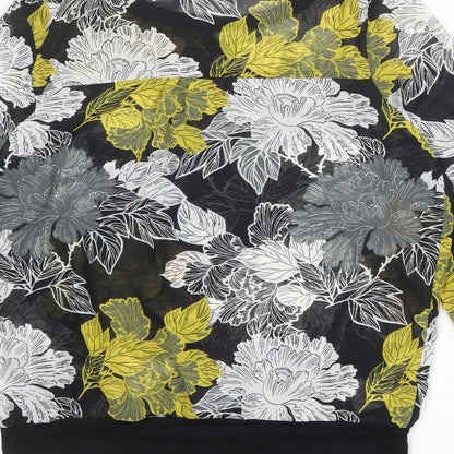 Womens UK Size 6 NEXT Black Basic Blouse