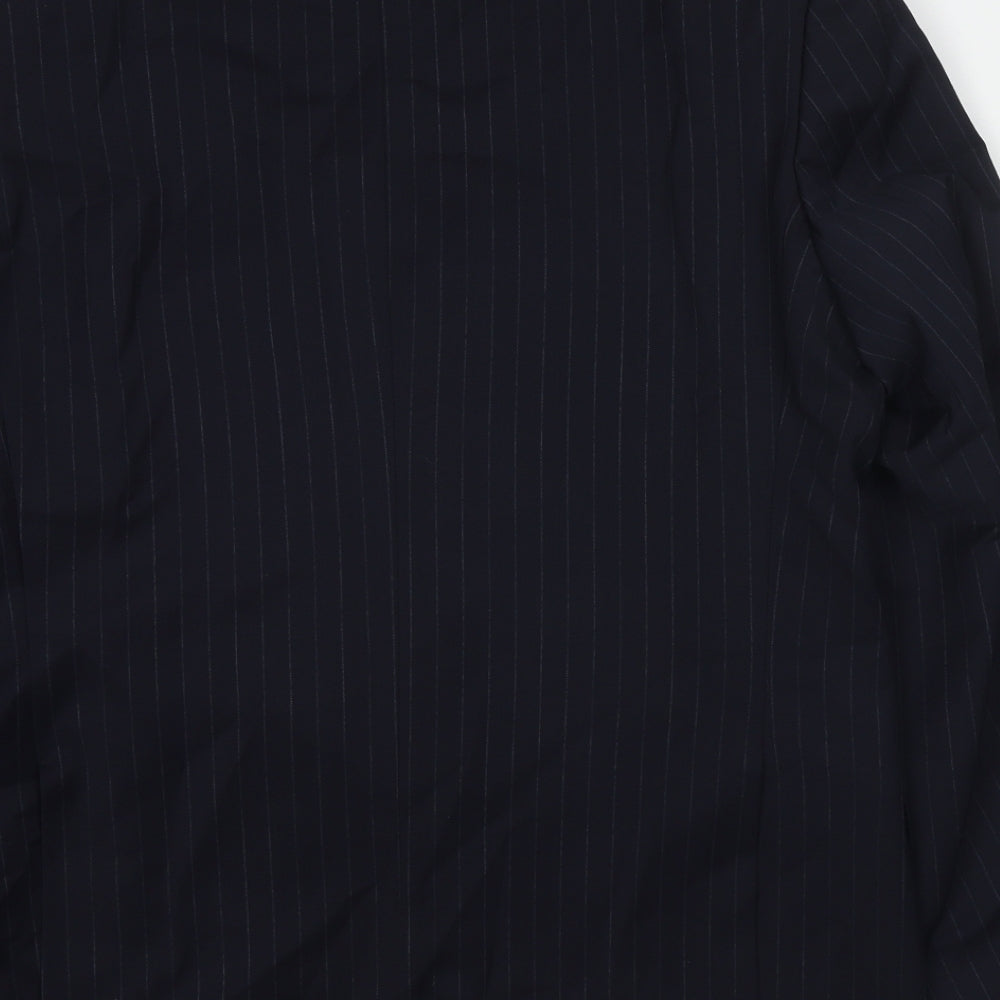 Mens UK Size 42 Marks and Spencer Regular Blue Suit Jacket