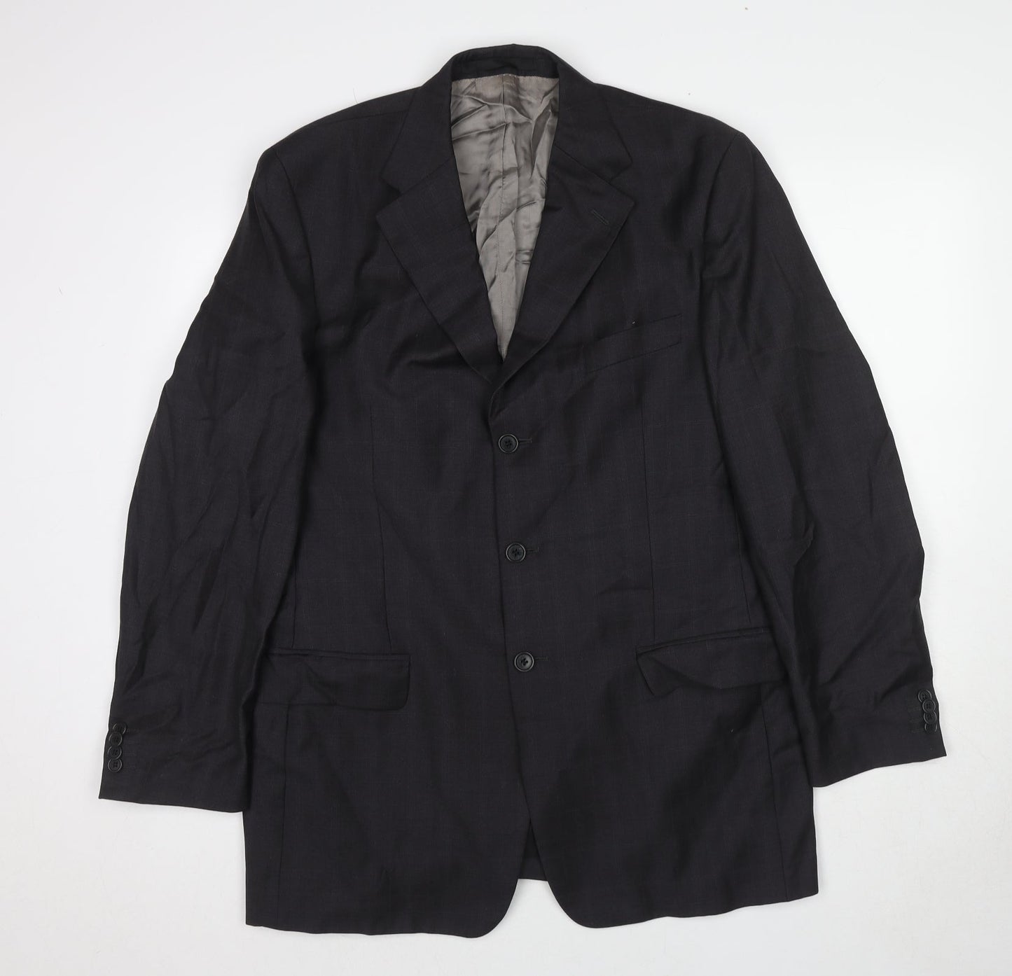 Mens UK Size 42 Marks and Spencer Regular Grey Suit Jacket