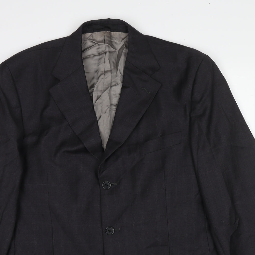 Mens UK Size 42 Marks and Spencer Regular Grey Suit Jacket