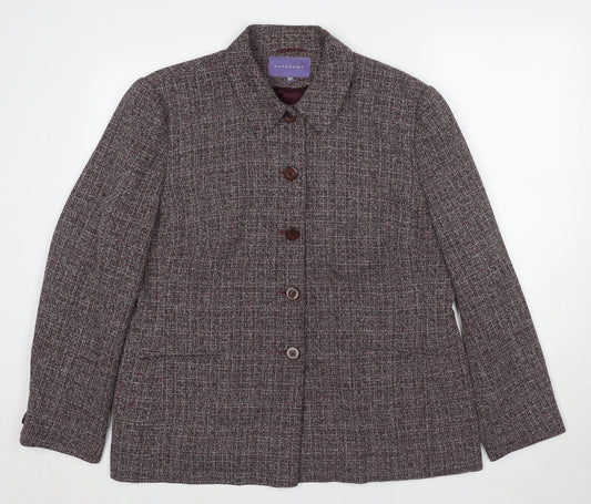 Autonomy Womens Red Jacket Size 20 Button