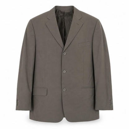 BHS Mens Grey Polyester Jacket Suit Jacket Size 46 Regular