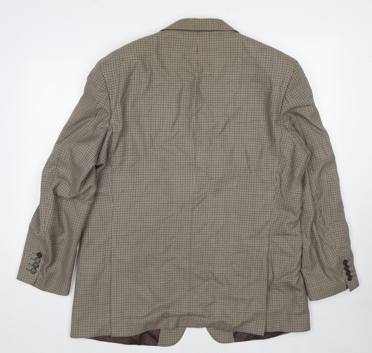 Mens UK Size 46 Mr Harry Regular Beige Suit Jacket