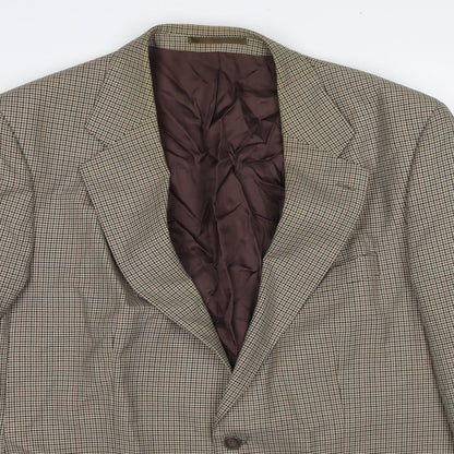 Mens UK Size 46 Mr Harry Regular Beige Suit Jacket