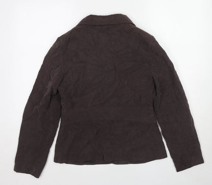 Womens UK Size 10 Vogue Brown Jacket