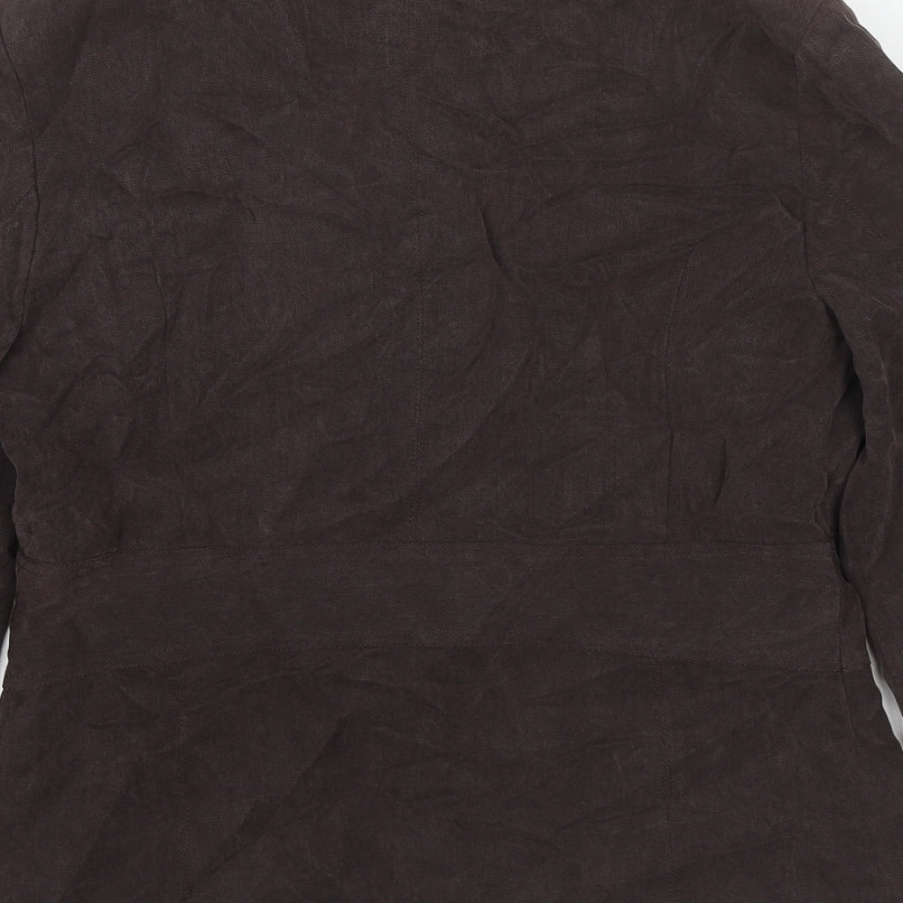 Womens UK Size 10 Vogue Brown Jacket