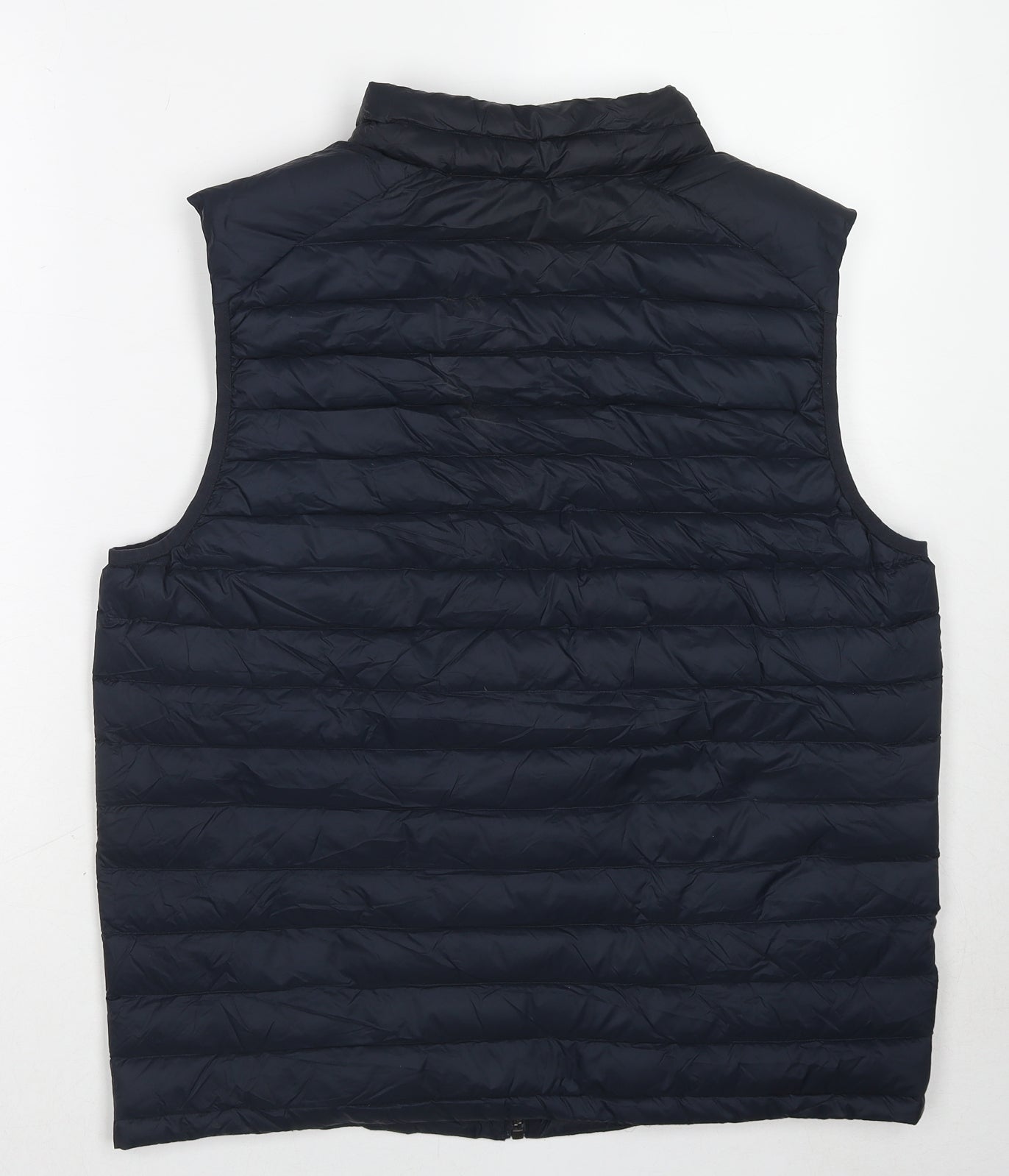 Marks and Spencer Womens Blue Gilet Jacket Size L Zip