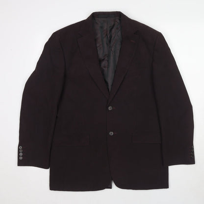 Mens UK Size 38 Marks and Spencer Regular Brown Suit Jacket