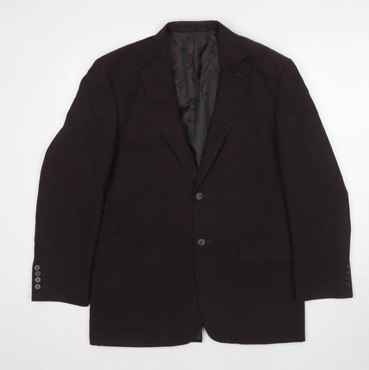 Mens UK Size 38 Marks and Spencer Regular Brown Suit Jacket