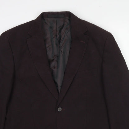 Mens UK Size 38 Marks and Spencer Regular Brown Suit Jacket
