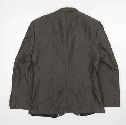 Mens UK Size 38 Red Herring Regular Grey Suit Jacket