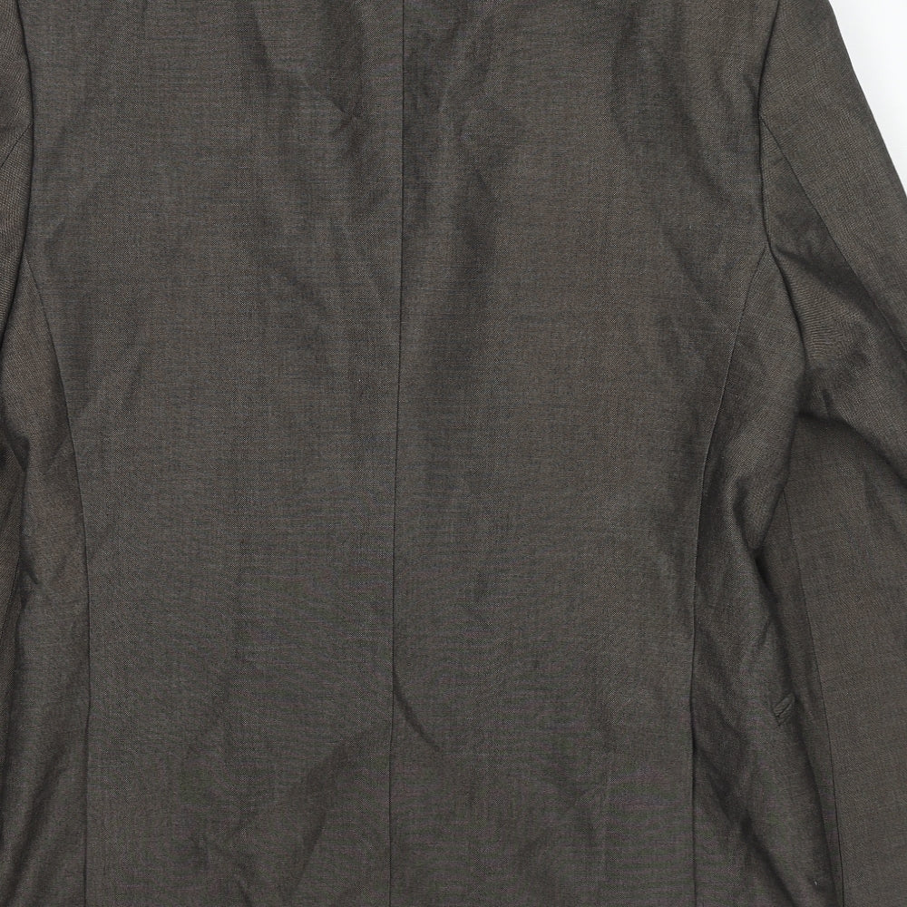 Mens UK Size 38 Red Herring Regular Grey Suit Jacket