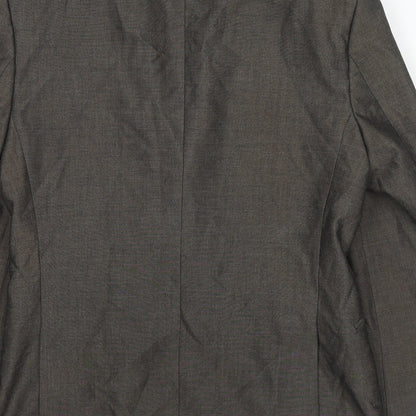 Mens UK Size 38 Red Herring Regular Grey Suit Jacket